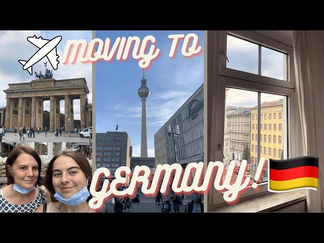 MOVING TO BERLIN, GERMANY FOR MY YEAR ABROAD! | Exploring the city, my new apartment & settling in