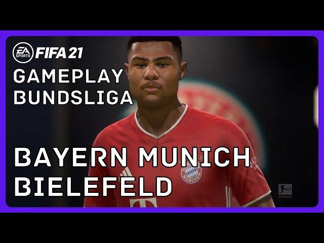 FIFA 21 / Bayern Munich vs Arminia Bielefeld / Bundesliga Gameplay / HD