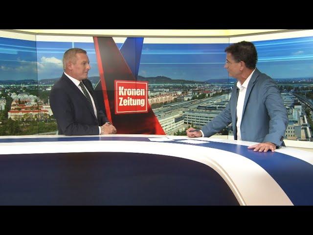 FPÖ-Spitzenkandidat Mario Kunasek  im Interview mit krone.tv! | 19. November 2024