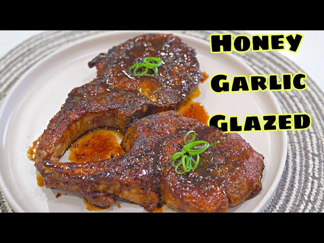 Honey Garlic GLAZED Pork Chops