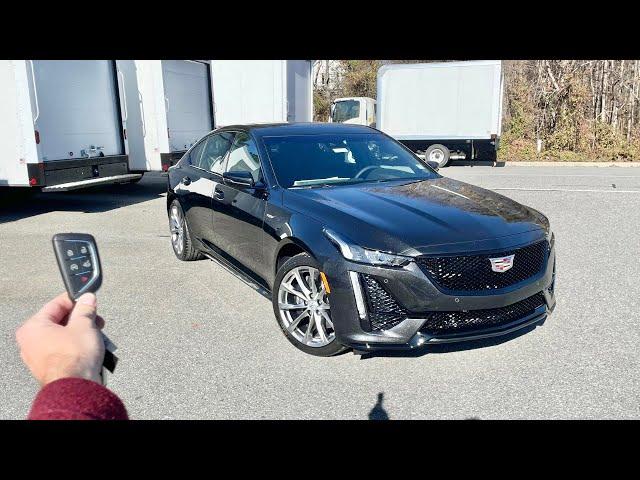 2024 Cadillac CT5 V: Start Up, Exhaust, Test Drive, Walkaround, POV and Review