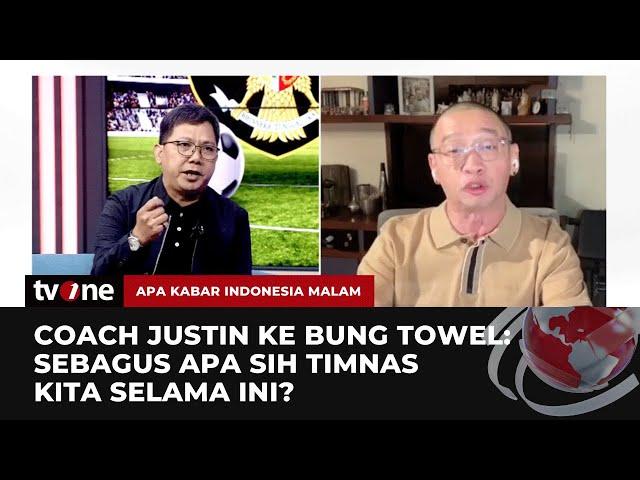 DEBAT PANAS! Bung Towel vs Coach Justin soal Apresiasi Timnas Indonesia | AKIM tvOne