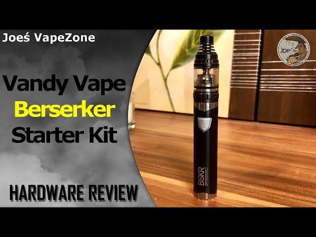 Vandy Vape Berserker MTL Starter Kit REVIEW #JoesVapezone