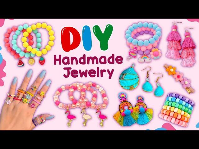 16 DIY HANDMADE JEWELRY IDEAS - Bracelet, Necklace and more..