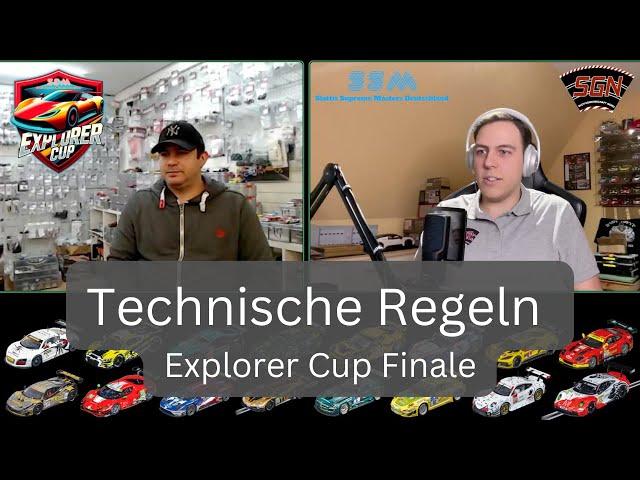 Wie muss mein Auto fürs Finale aussehen? Technisches Reglement Explorer Cup Finale Kerpen