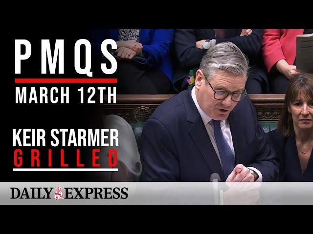 PMQs IN FULL: Starmer faces questions over Donald Trump