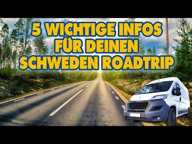 5 essenzielle Tipps für deinen Camper Roadtrip durch Schweden