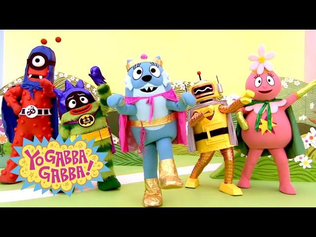 Super hero & Flying  Double Episode | Yo Gabba Gabba Ep 306 & 305 | Full Episodes | Show for Kids