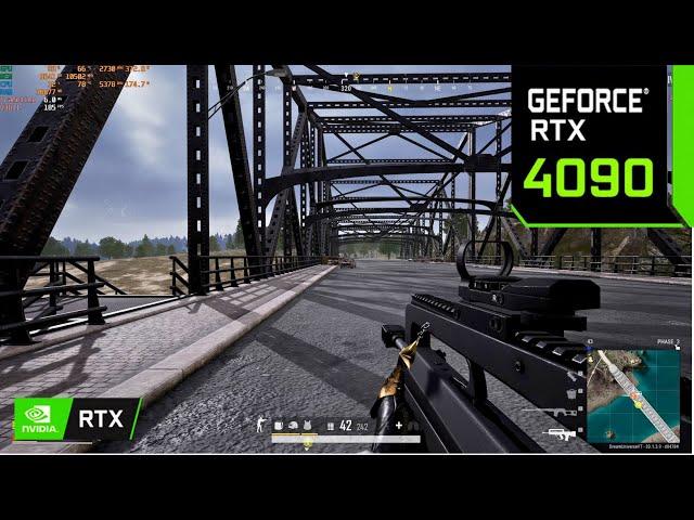 PUBG : RTX 4090 - i9 14900K - 128GB RAM ( 4K Maximum Settings )