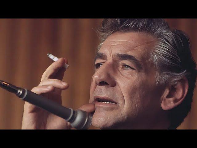 Leonard Bernstein Reflections on the Taboo - Wagner's Music in Israel - Interview 1981 - 4K