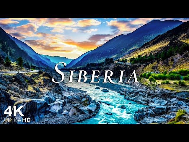 SIBERIA 4K - Scenic Relaxation Film With Calming Music - Nature 4K Video UltraHD