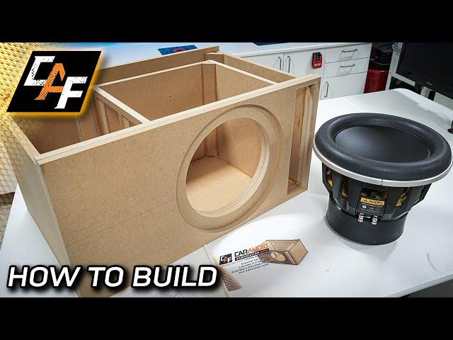 Sound Quality BASS! Ported Subwoofer Box Build - 13W7AE