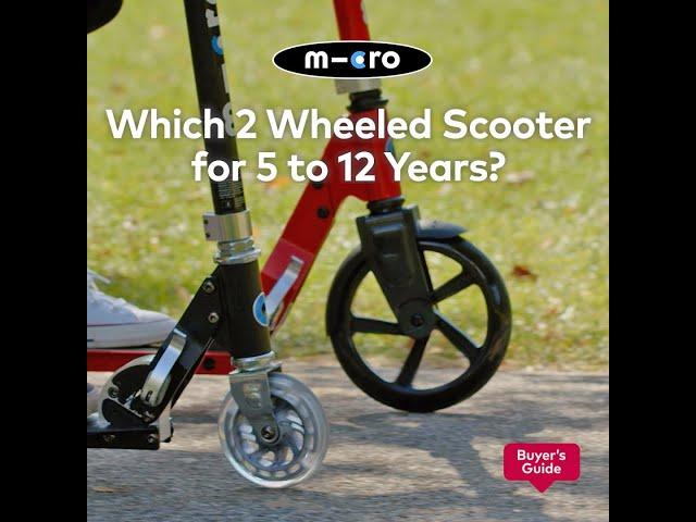 Big wheels or small? Which 2 wheeled Micro scooter is the best?