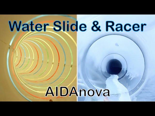 AIDAnova Rutschen - Racer & Waterslide ️
