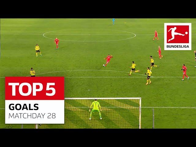 Brilliant Lob & Rockets! | Top 5 Goals on Matchday 28 - Olmo, Alario & More