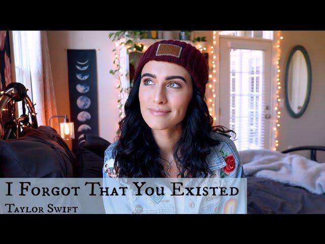 I Forgot That You Existed / Taylor Swift looping cover (Bailey Rushlow)