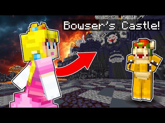 Princess Peach RETURNS To Bowser's Castle! Minecraft Super Mario [309]