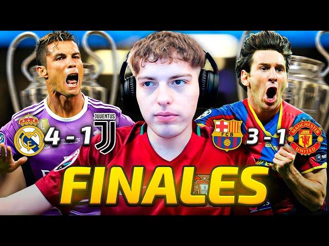 LAS ULTIMAS 19 FINALES DE LA CHAMPIONS LEAGUE (2005-2023) - REACCION