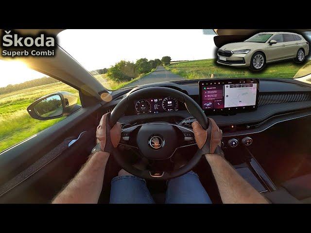 2024 Škoda Superb Combi 2.0 TDI DSG | POV driving