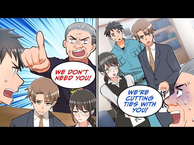 I worked hard but my contract was suddenly terminated [Manga Dub]