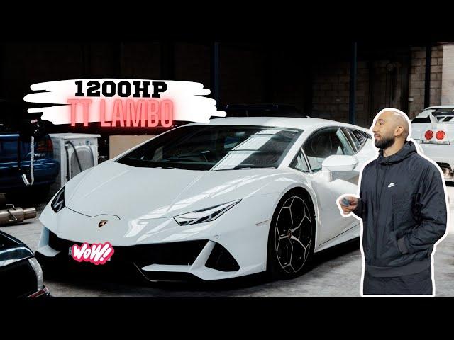 Racing a MENTAL 1200HP TwinTurbo Lambo!!!