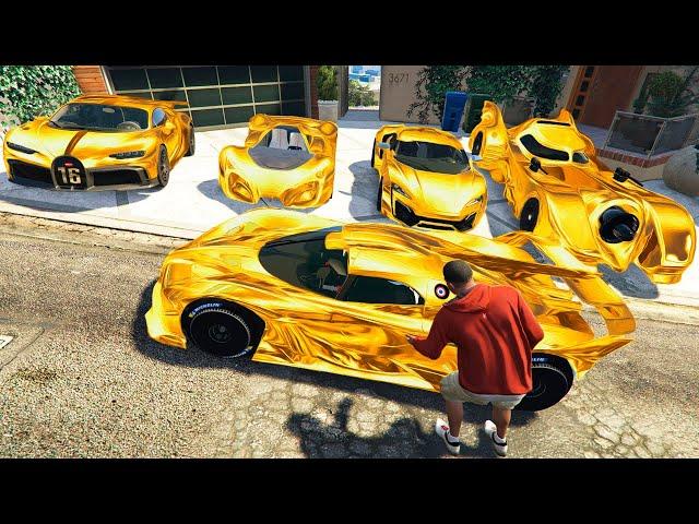 ROBANDO TODOS los SUPER COCHES de GTA 5