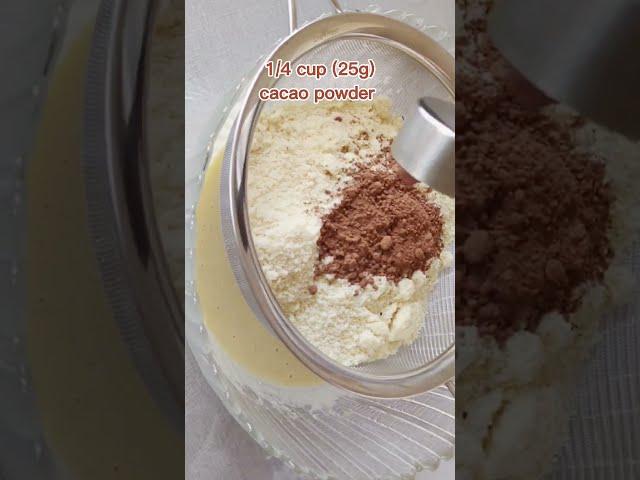 Made Chocolate Almond Yogurt Cake in fast and easy way / Gluten Free, Grain Free