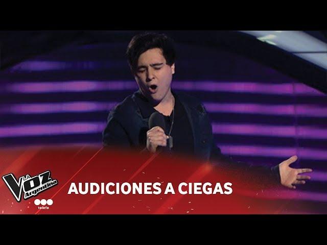 Federico Gómez - "When I was your man" - Bruno Mars - Blind Auditions - La Voz Argentina 2018