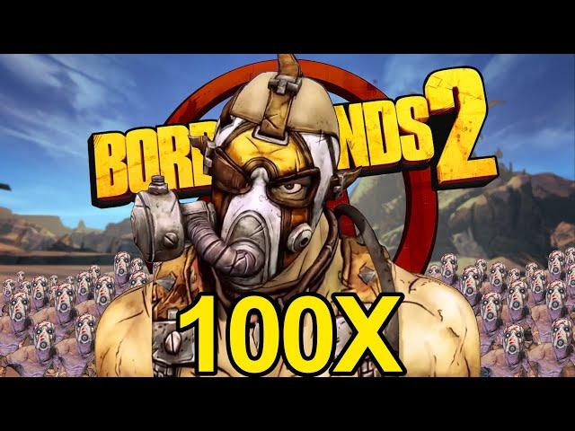 Can You Beat Borderlands 2 if 100X as Many Enemies Spawn?