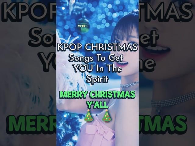 Must hear KPOP CHRISTMAS SONGS !  #kpop #shorts #christmas #aespa #exo #twice #bts