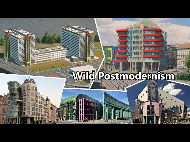Postmodern Architecture in Full Strength - Cities: Skylines - Altengrad 94