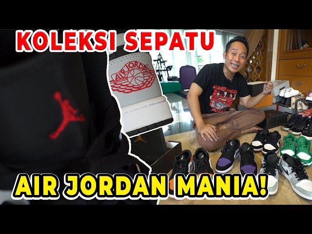 KOLEKSI SEPATU DENNY CAGUR, AIR JORDAN MANIA!!