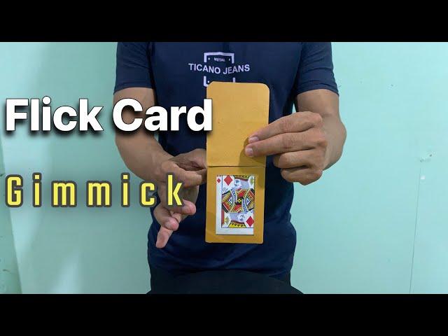 Flick Card Magic Gimmick