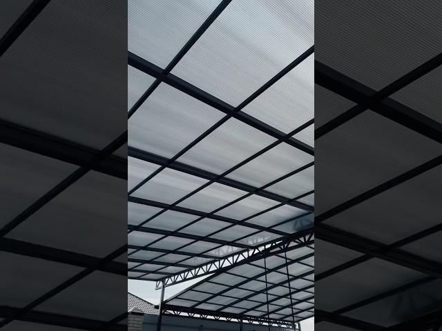 Стильный навес в современном  дизайне!