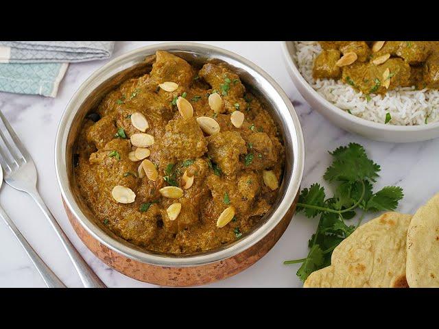 Easy Lamb Korma Recipe | Restaurant Style