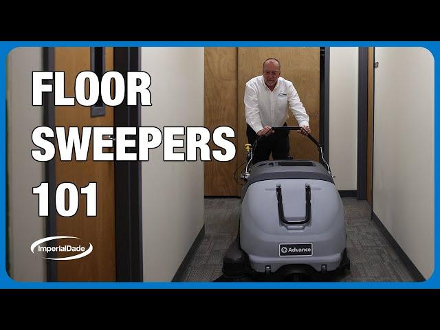 Industrial Floor Sweepers 101: What is a Floor Sweeper?