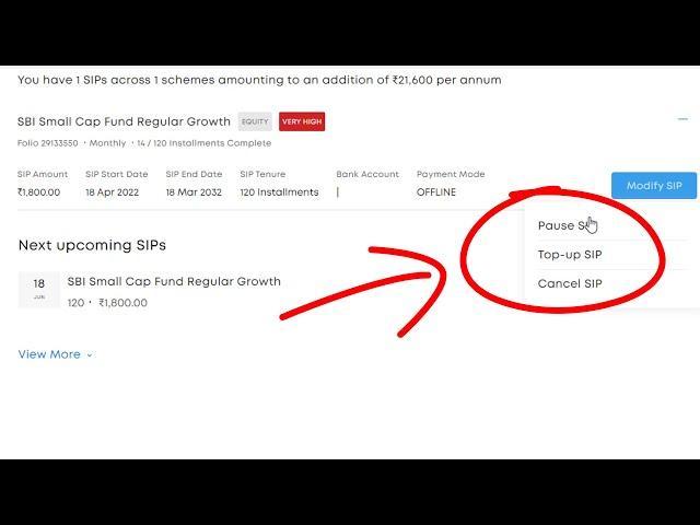 how to cancel SIP in SBI mutual fund online | how to Pause SIP | Mobile and laptop