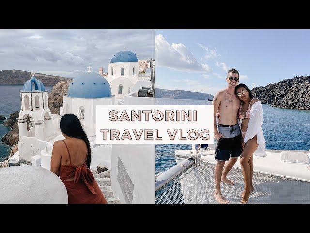 TRAVEL VLOG: SANTORINI, GREECE!!