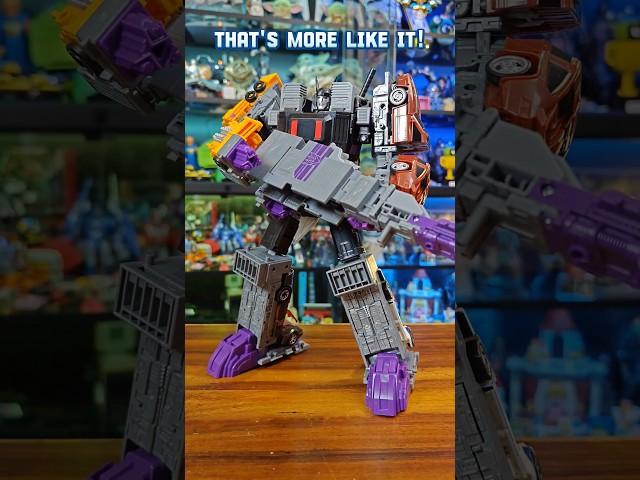 Transformers Legacy Evolution Stunticon Menasor Multipack (Hasbro Pulse) with DK-38 Upgrade Kit