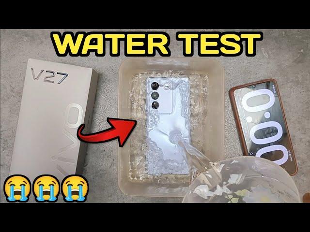 Vivo V27 Water Test | Vivo V27 Durability Test