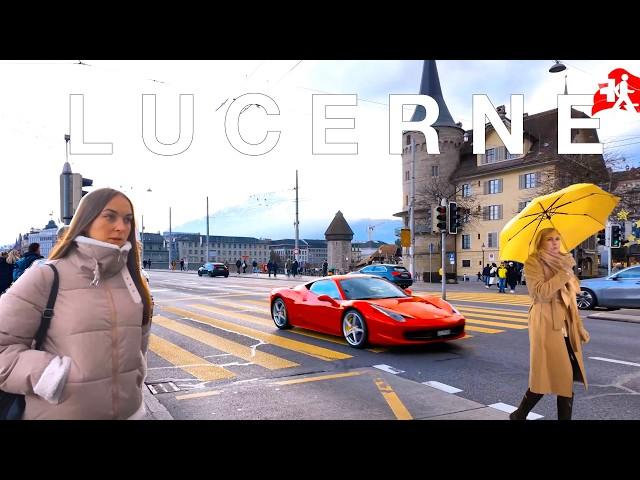 Lucerne Walking Tour | Relaxing Walk | Swiss Travel