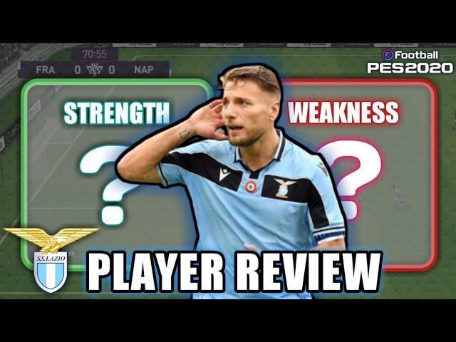 CIRO IMMOBILE • player Review | Most Underrated CF in Pes20