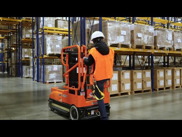 Boost Efficiency with the Redesigned JLG® 10MSP Stock Picker