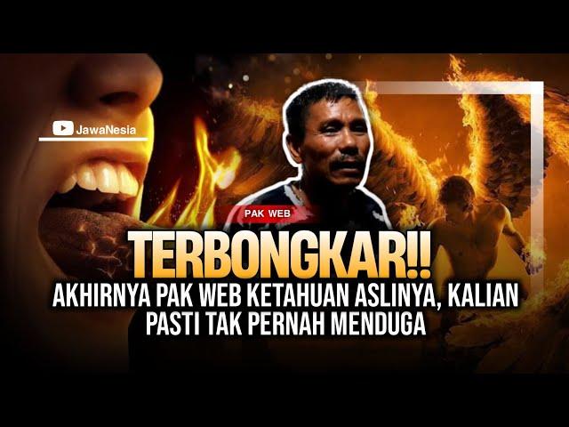 SEMUA TAMU TERKEJUT!! Detik-Detik Pak Web Tunjukan Wujud Aslinya, Ternyata Selama Ini Pak Web...