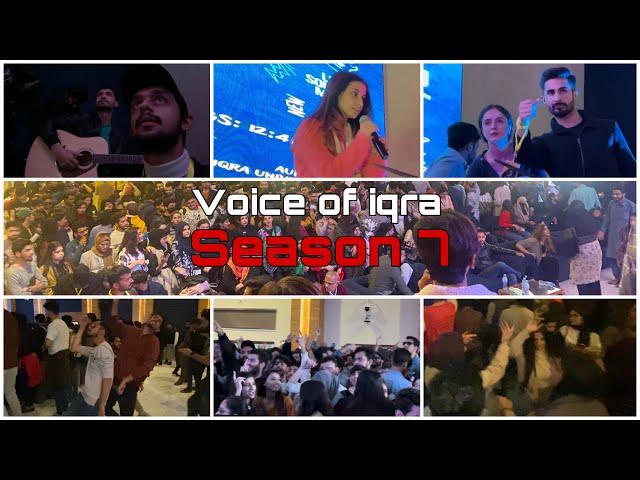 Voice of iqra Season 7 | Vlog