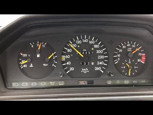 Mercedes-Benz 300Ce 24v 220HP acceleration  0-140km/h