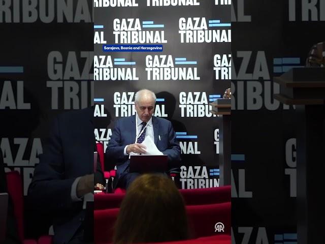 Gaza Tribunal holds its first public session in Sarajevo