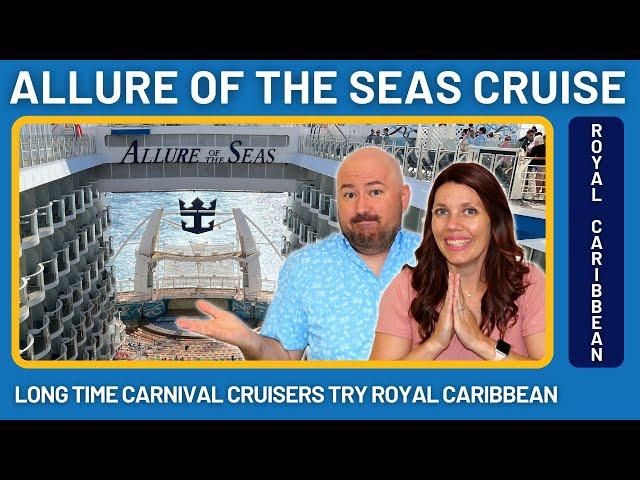 Our first time embarking on a Royal Caribbean cruise!