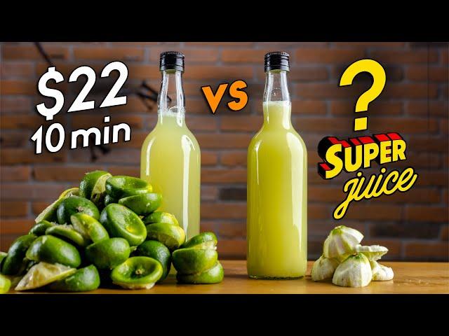 How Much Money and Time Does Super Juice Save You?
