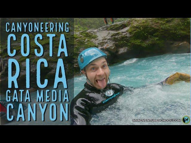 Gata Media - Canyoneering in Costa Rica